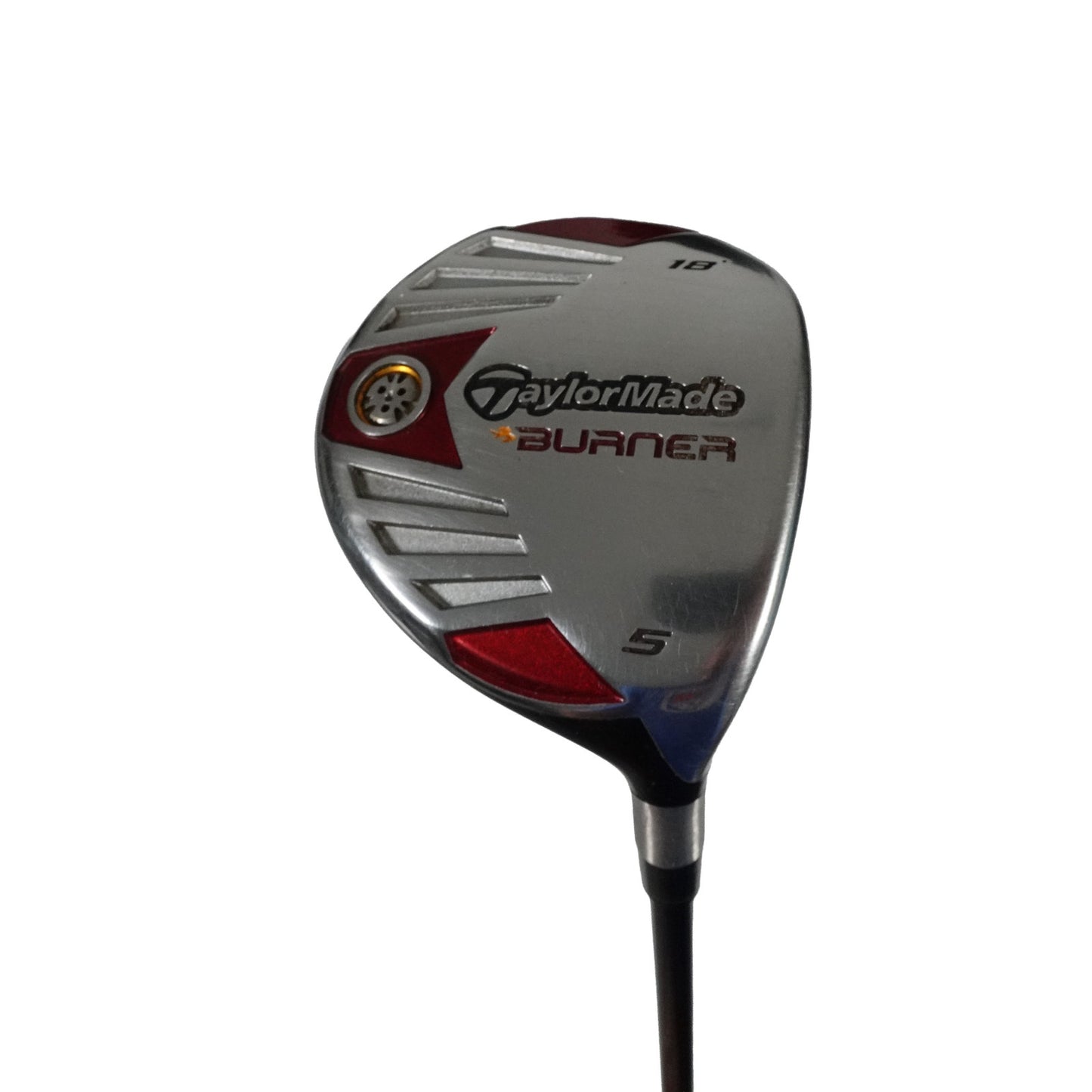 TaylorMade Burner 5 Wood 18 D REAX Regular Flex 50g Graphite 42.5" RH NEW GRIP