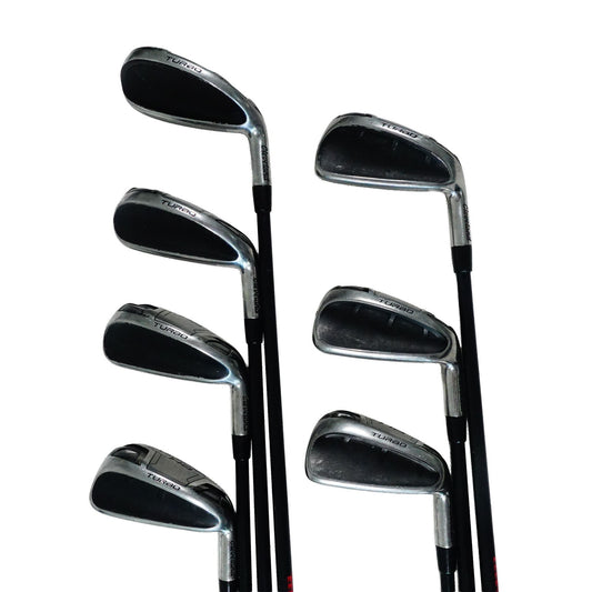 Cleveland Launcher HB Turbo Iron Set Miyazaki A Senior Flex Graphite 4-PW RH
