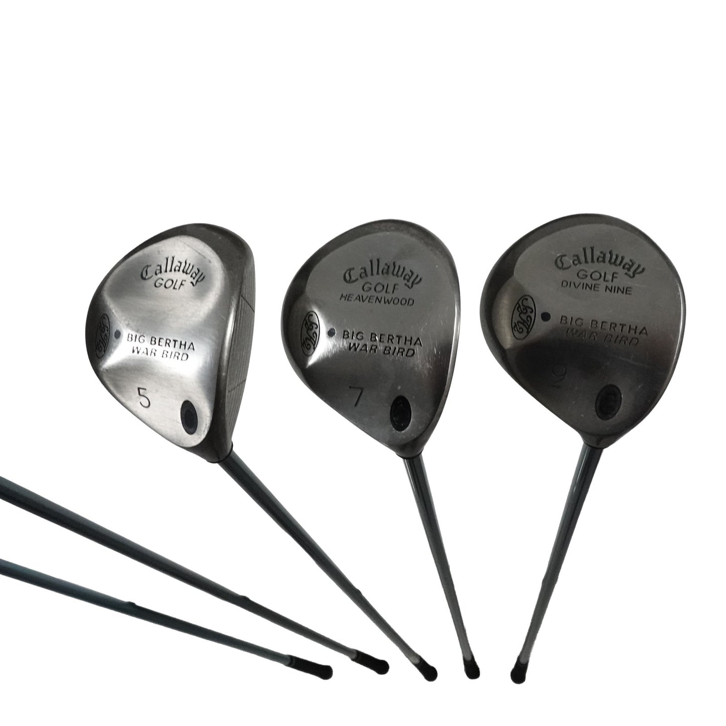 Callaway Big Bertha Driver 3 5 7 9 Wood Set Gems Ladies Flex Graphite RH