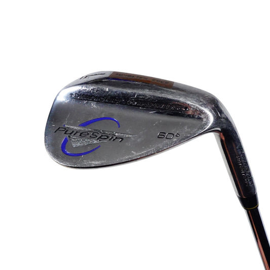 Pure Spin Diamond Face 60 Degree LW Lob Wedge Steel 35.25" RH