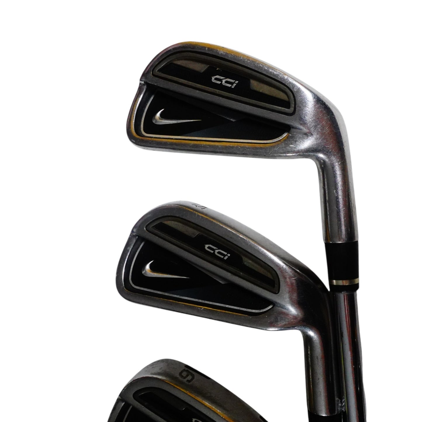 Nike CCi Iron Set Dynalite Gold R300 Regular Flex Steel 4-PW+A+SW RH