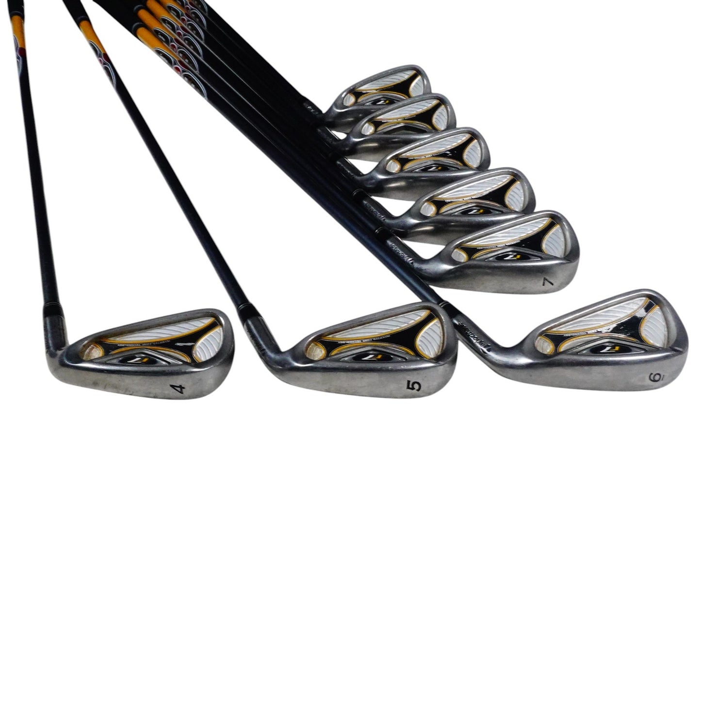 TaylorMade R7 Iron Set REAX 65 Graphite Stiff Flex 4-PW+A RH