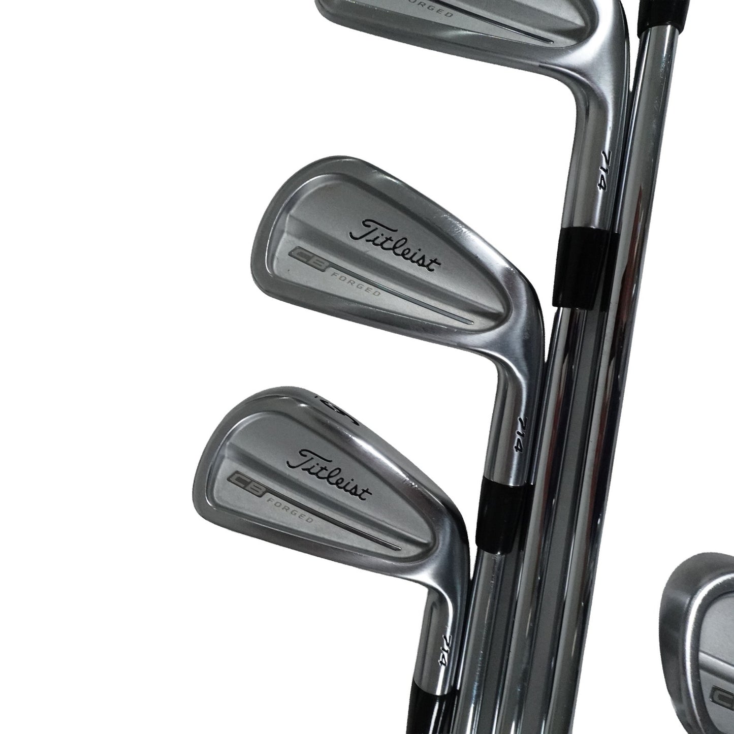 Titleist 714 CB Forged Iron Set Dynamic Gold S300 Stiff Flex Steel 3-PW RH