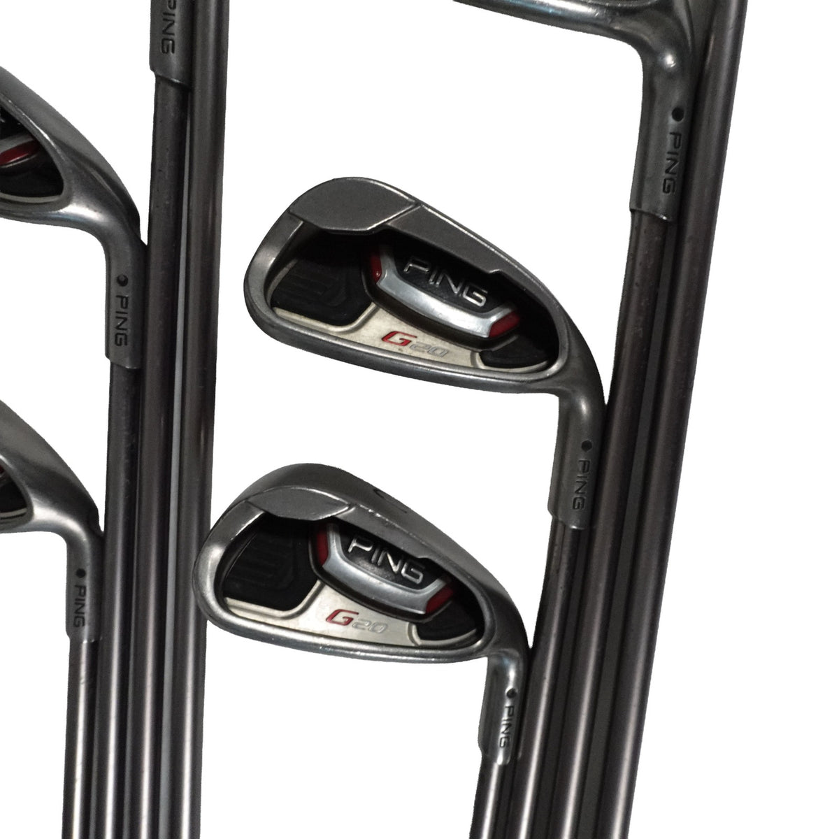 Ping G20 Black Dot Iron Set TFC 169 I Stiff Flex Graphite 4-PW+ U RH NEW GRIPS