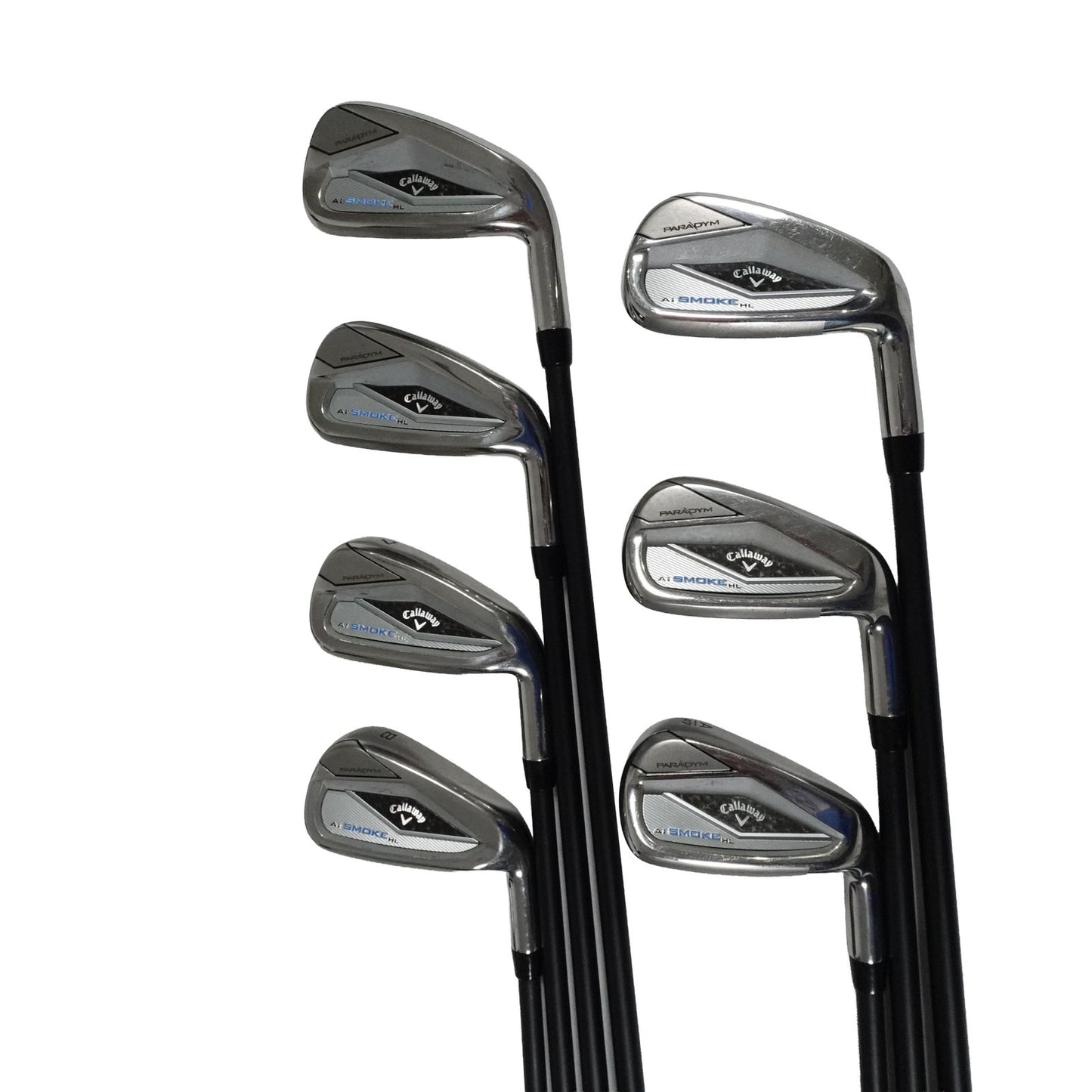 Callaway Paradym Ai Smoke HL Iron Set Cypher 5.5 Regular Flex Graphite 5-PW+A RH