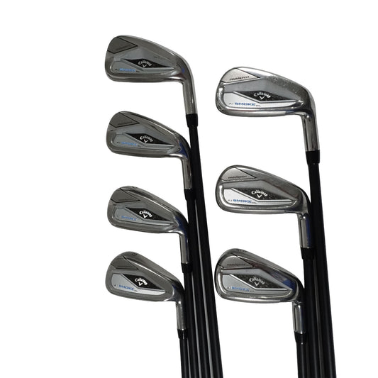 Callaway Paradym Ai Smoke HL Iron Set Cypher 5.5 Regular Flex Graphite 5-PW+A RH