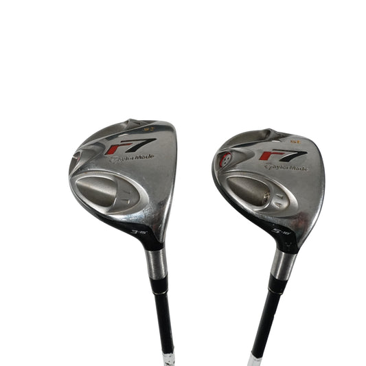 TaylorMade R7 ST 3 5 Wood Set REAX Regular Flex 70 Graphite RH NEW GRIP