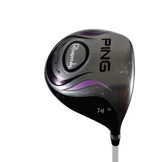 Ping Rhaposdy Driver 14 Degree ULT 129 Ladies Flex Graphite 44.5" RH NEW GRIP