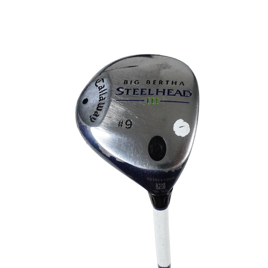Callaway Big Bertha Steelhead III 9 Wood System III Ladies Flex Graphite 40.5 RH