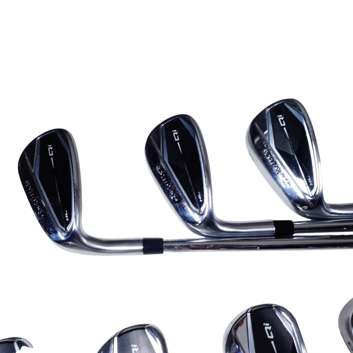 TaylorMade QI HL Iron Set Dynamic Gold 105 S300 Stiff Flex Steel 5-PW+A LH