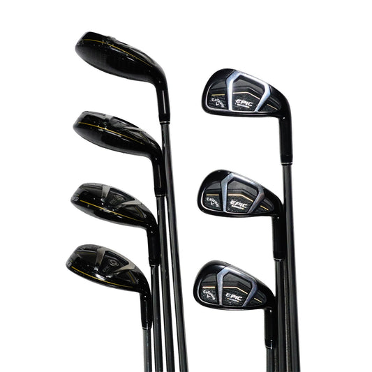 Callaway Epic Star Hybrid Iron Set Bassara 55 Lite Senior Graphite 4-7H 8-PW RH