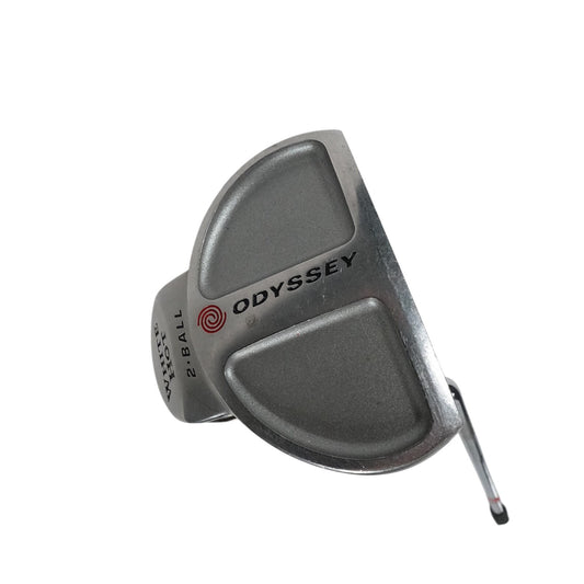 Odyssey White Hot 2 Ball Mallet Putter 35" RH NEW GRIP
