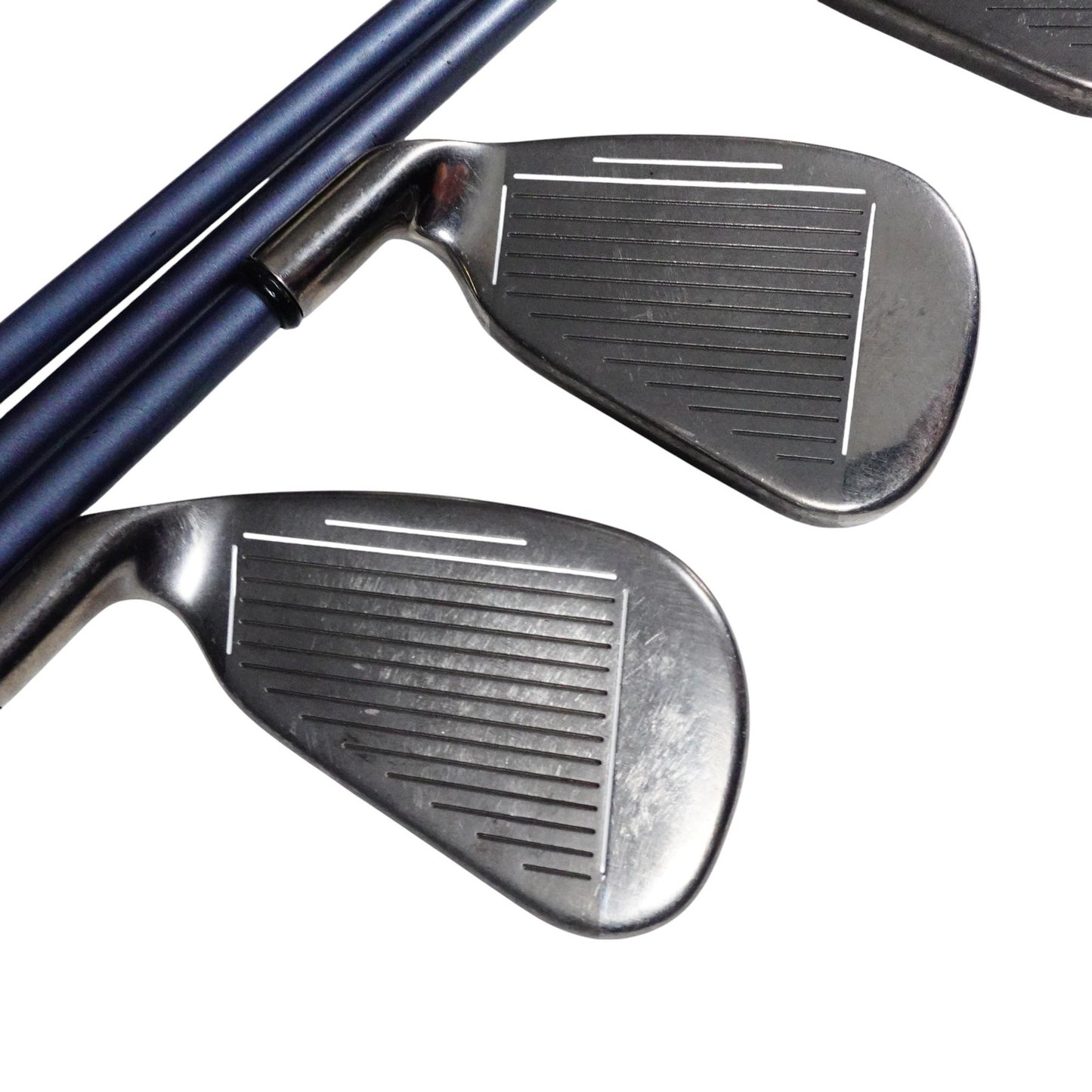 Callaway Hawkeye Iron Set Stiff Flex Graphite 3-9 RH NEW GRIPS