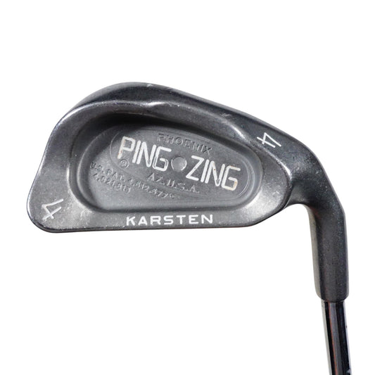 Ping Zing White Dot 4 Iron KT-M Stiff Shaft Flex Steel 39.5" RH NEW GRIP