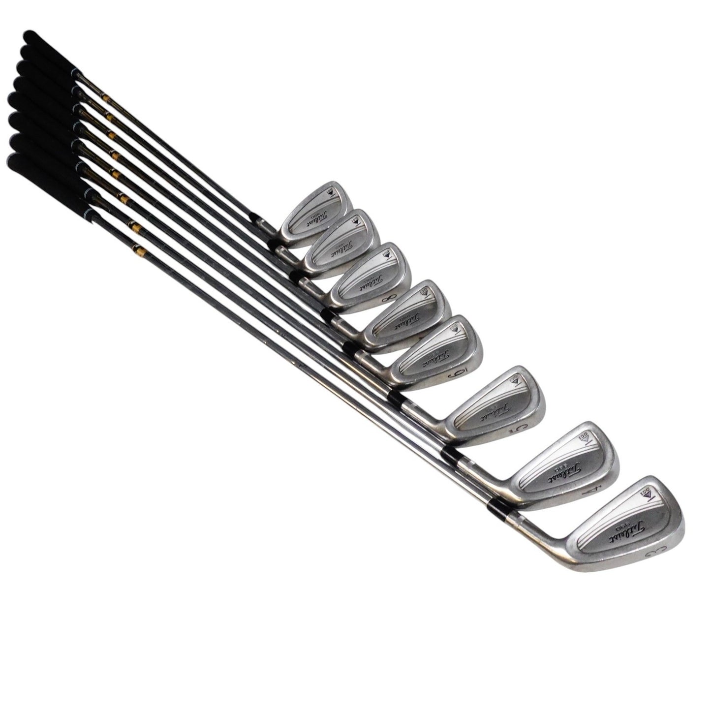 Titleist DCI 990 Iron Set Dynamic Gold S300 Stiff Flex 3-PW RH NEW GRIPS