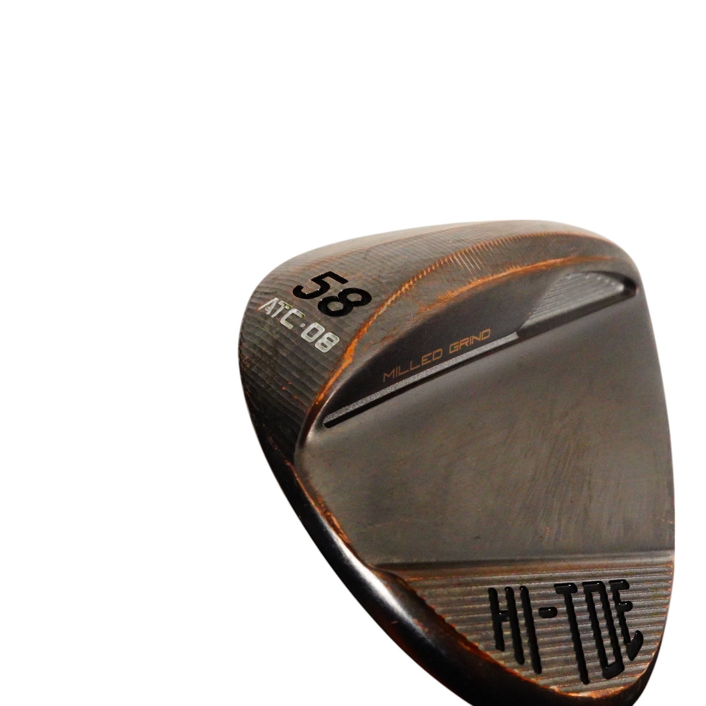 TaylorMade Hi Toe 2024 58 ATC 8 Dynamic Gold Tour Issue 115 Wedge Flex 35" RH