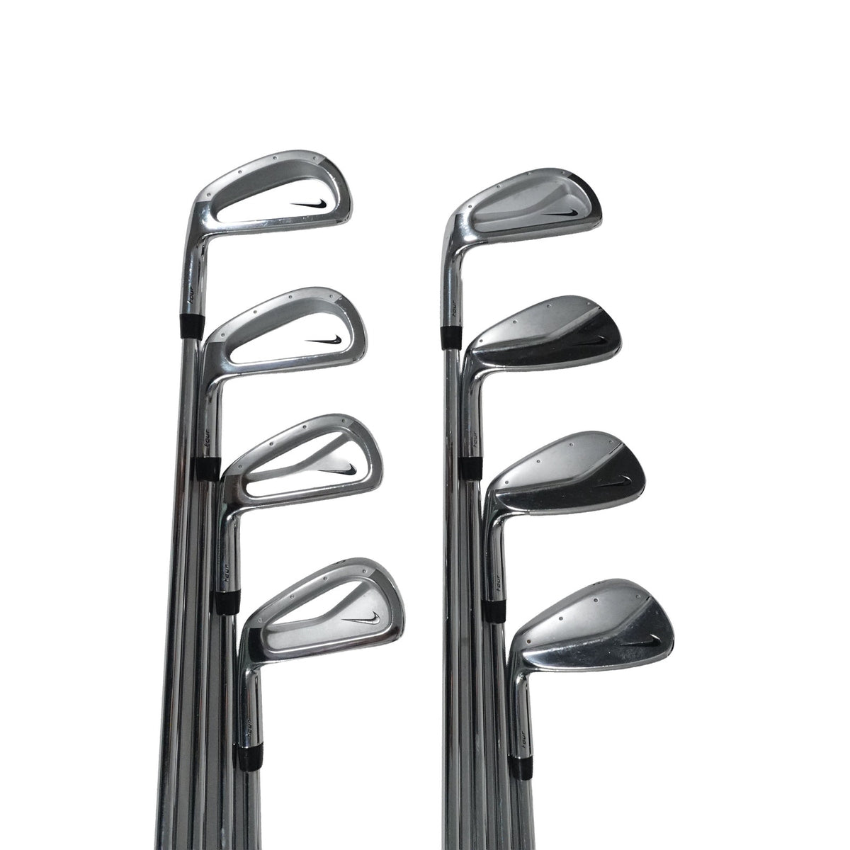 Nike Tour Pro Combo Iron Set Rifle FCM 6.5 Extra Stiff Steel 3-PW LH NEW GRIPS