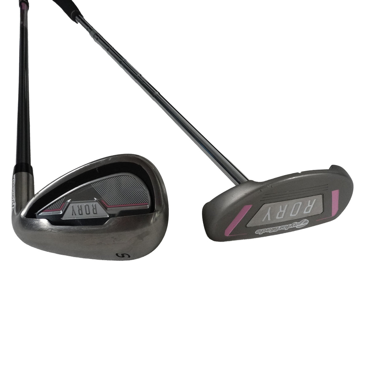 Taylormade Rory Mcllroy Pink Junior Girls Golf Club Set 8+ w Bag Headcovers RH