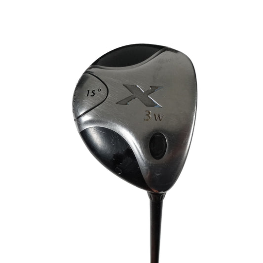 Callaway X 3 Wood 15 D Fujikura Gems Ladies Flex Graphite 42.5" RH NEW GRIP