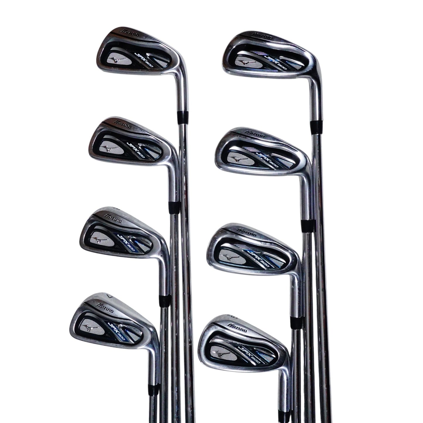 Mizuno JPX 800 Iron Set KBS Tour FST Stiff Flex Steel 4-PW+G +3/4" RH NEW GRIPS
