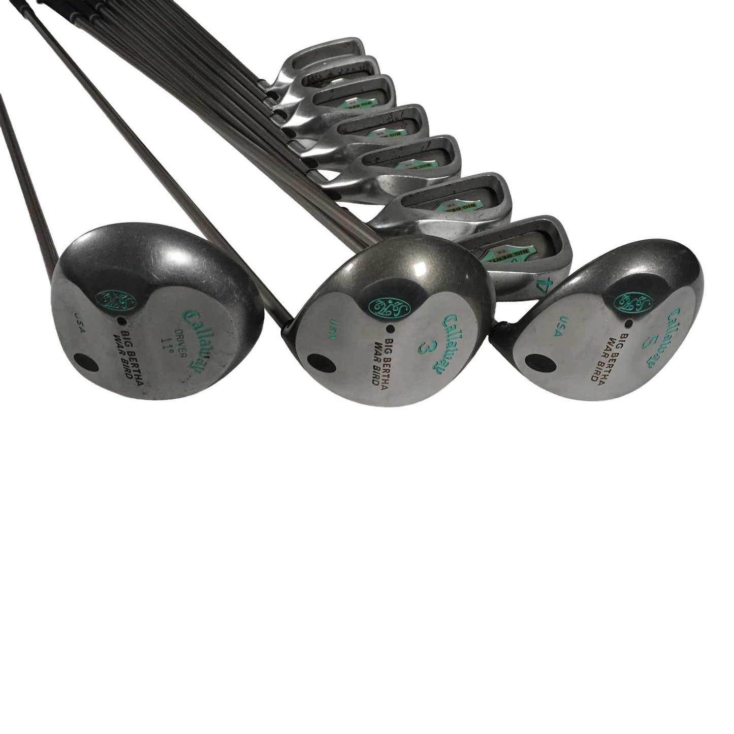 Callaway Big Bertha Set Gems Ladies Flex Graphite Driver 3 5 Wood 4-PW RH