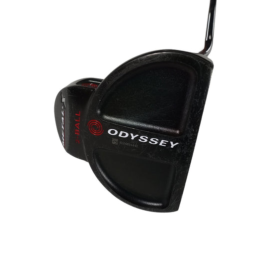 Odyssey Metal X 2 Ball Mallet Putter 35" LH