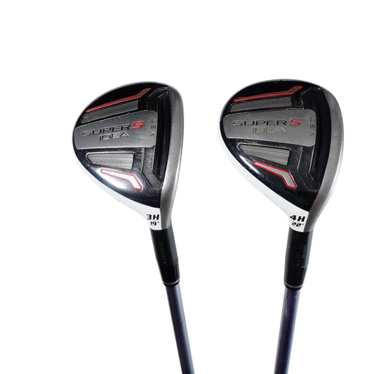 Adams Super S Idea 3 4 Hybrid Set Matrix Kujoh Regular Flex Graphite RH