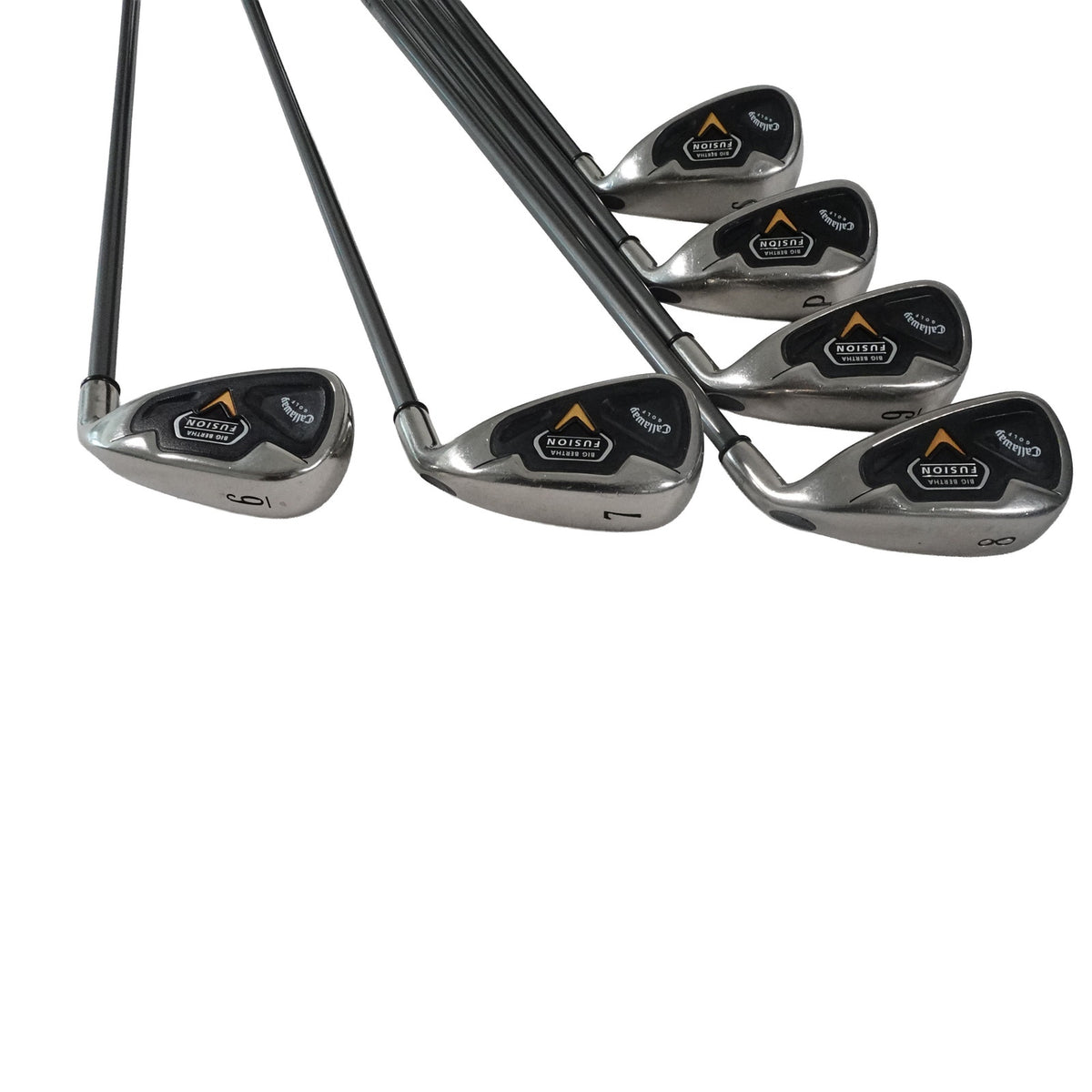 Callaway Big Bertha Fusion Iron Set RCH 45i Ladies Flex Graphite 6-PW+SW RH