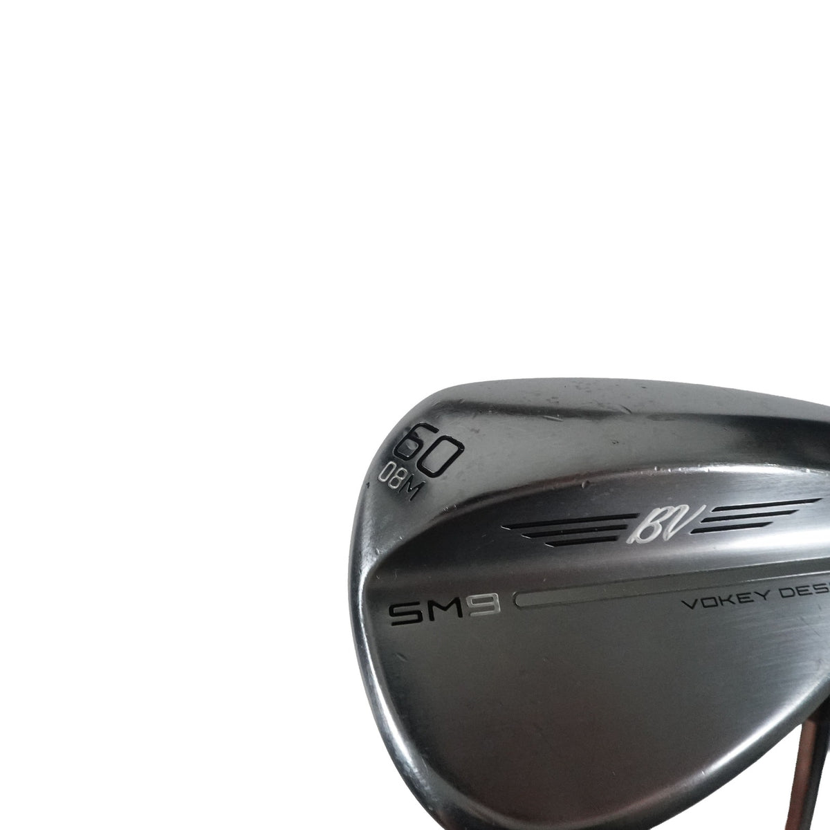 Titleist Vokey SM9 Chrome 60 D 08 M Lob Wedge Flex Steel 35" RH