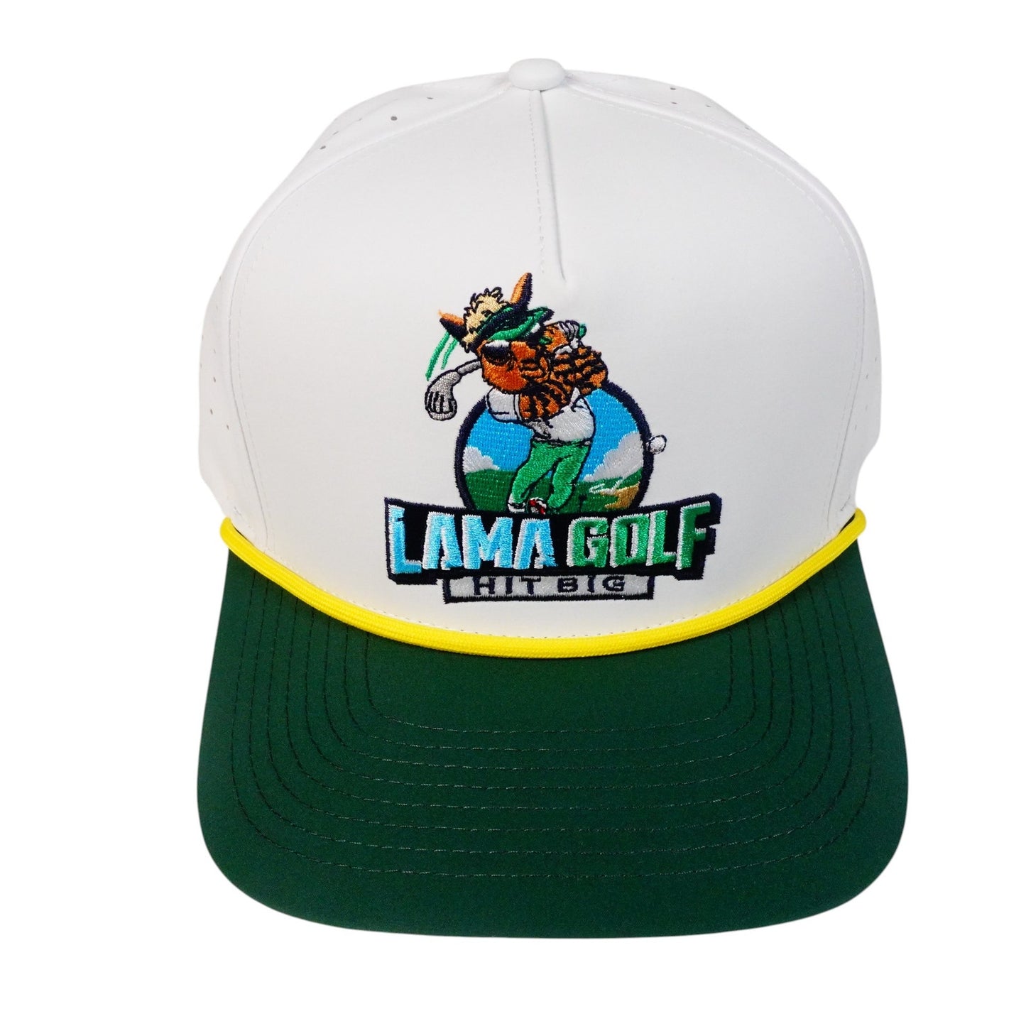 Lama Golf Hit Big 1st Edition Rope Vented Adjustable Golf Hat