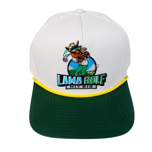Lama Golf Hit Big 1st Edition Rope Vented Adjustable Golf Hat