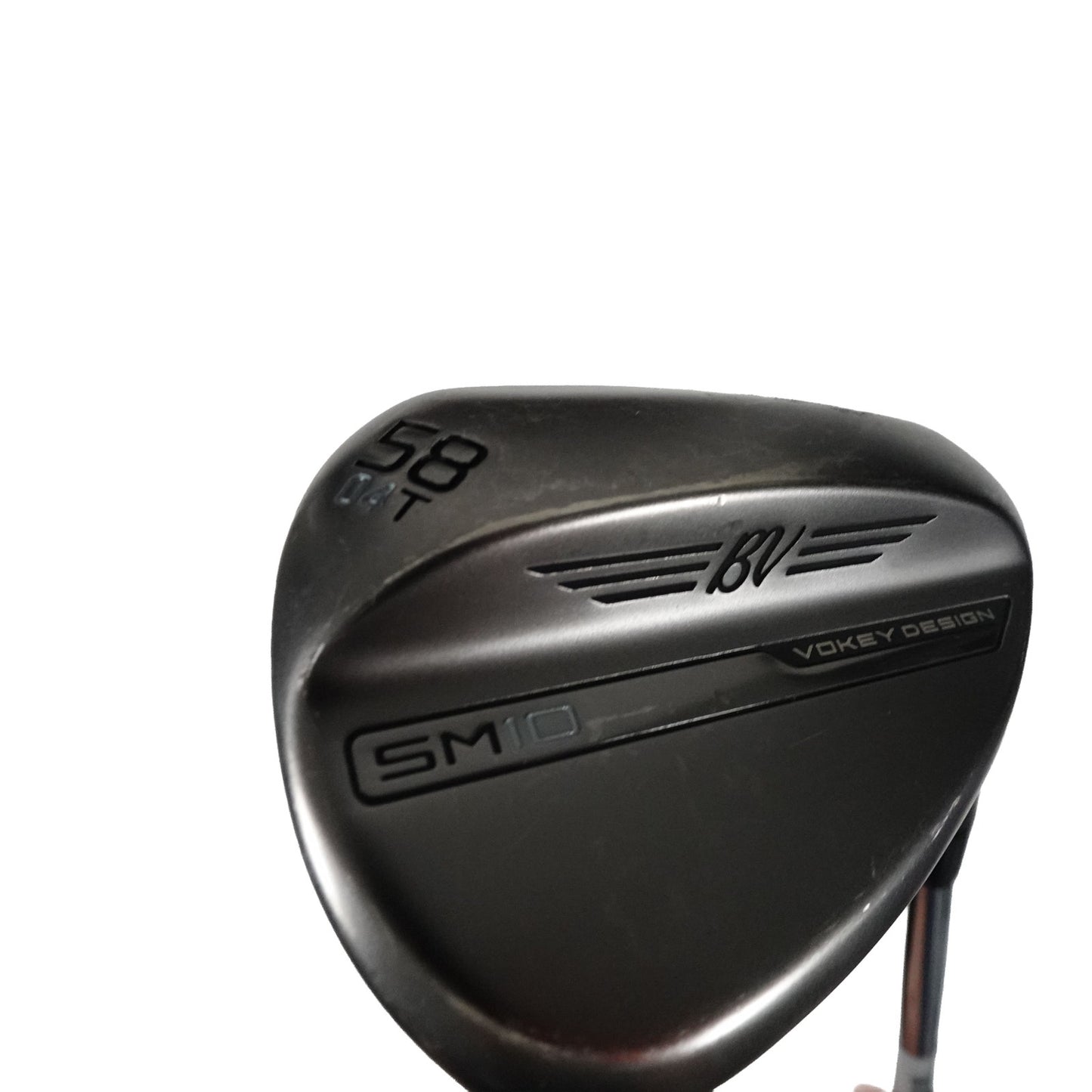 Titliest Vokey SM10 Nickel 58 D 4 T Lob Wedge Flex Steel 35" RH