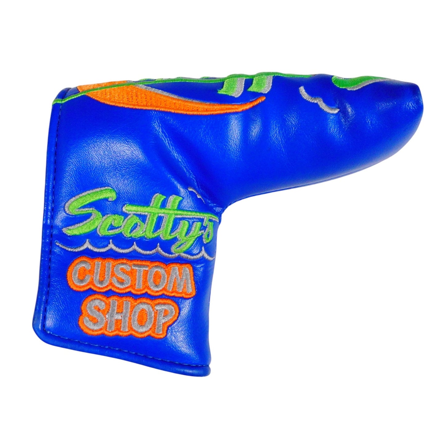 Scotty Cameron Custom Shop California Orange Wave Blue Putter Headcover