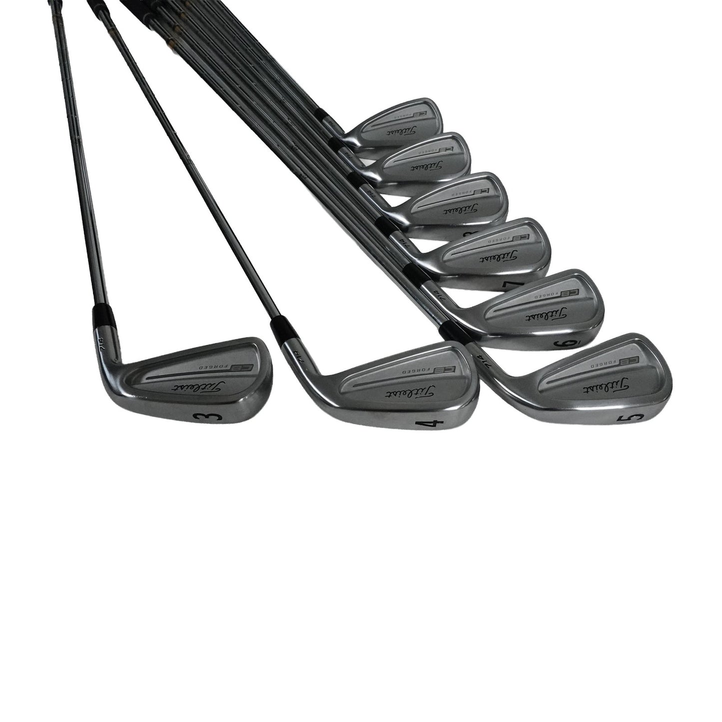 Titleist 714 CB Forged Iron Set Dynamic Gold S300 Stiff Flex Steel 3-PW RH