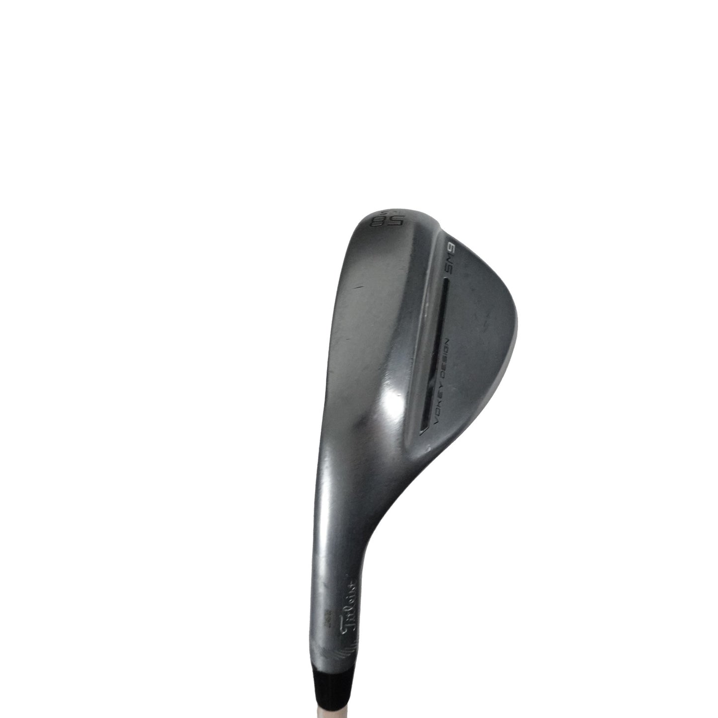 Titleist Vokey SM9 58 D 10 S Chrome Lob Wedge Flex Steel 35" LH