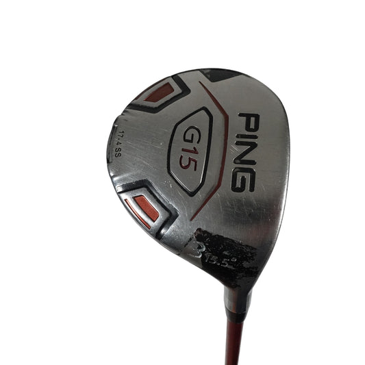 Ping G15 3 Wood 15.5 D TFC 149 F Soft Regular Senior 43" RH NEW GRIP
