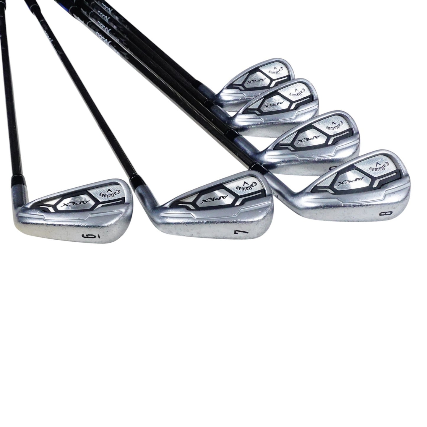 Callaway Apex CF16 Iron Set Recoil F4 Stiff Flex Graphite 6-PW+A RH