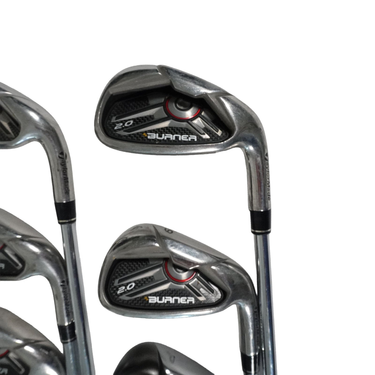 TaylorMade Burner 2.0 Iron Set Regular Flex 85 Steel 5-PW RH NEW GRIP