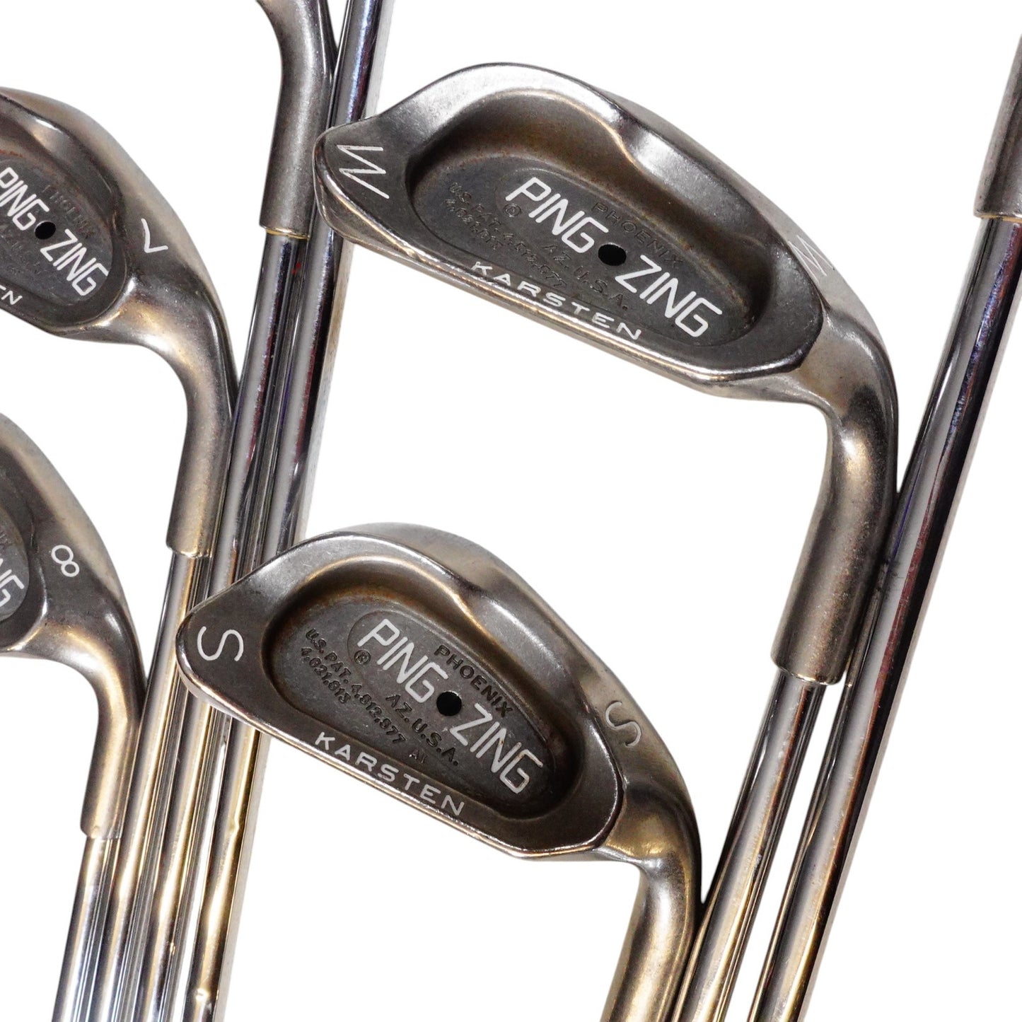 Ping Zing Black Dot Iron Set JZ Stiff Flex Steel 5-PW+SW Matching Serials RH