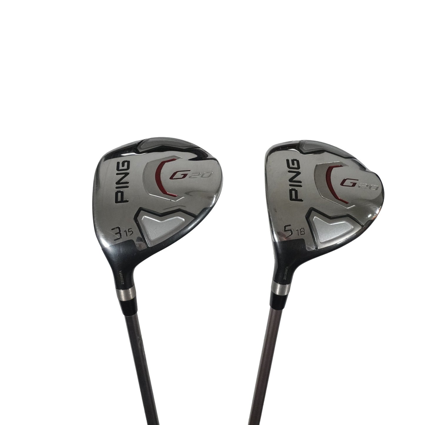 Ping G20 3 5 Wood Set TFC 169F Stiff Flex Graphite LH NEW GRIPS
