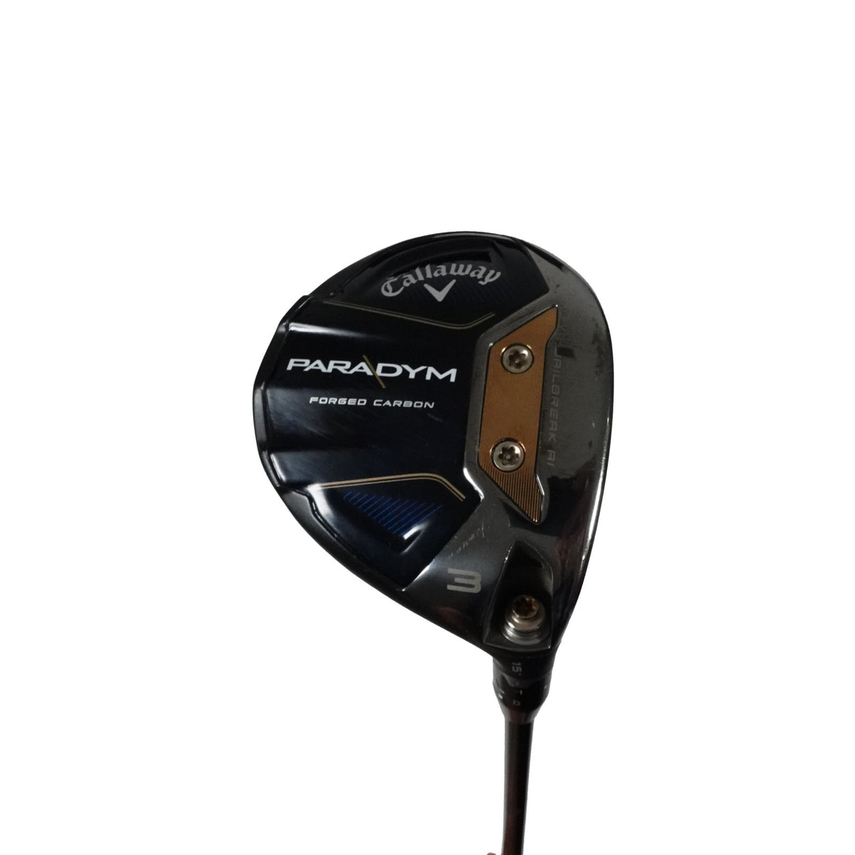 Callaway Paradym 3 Wood 15 D HZRDUS 6.5 Extra Stiff 70g Graphite 43" RH w HC