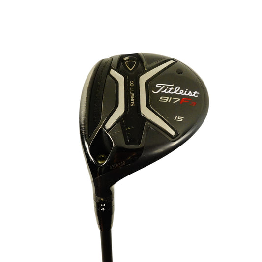 Titleist 917 F3 3 Wood 15 Degree Tensei Blue 65g Stiff Flex 43" LH