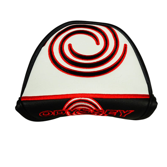 Odyssey Red White Black Swirls Mallet Putter Head Cover