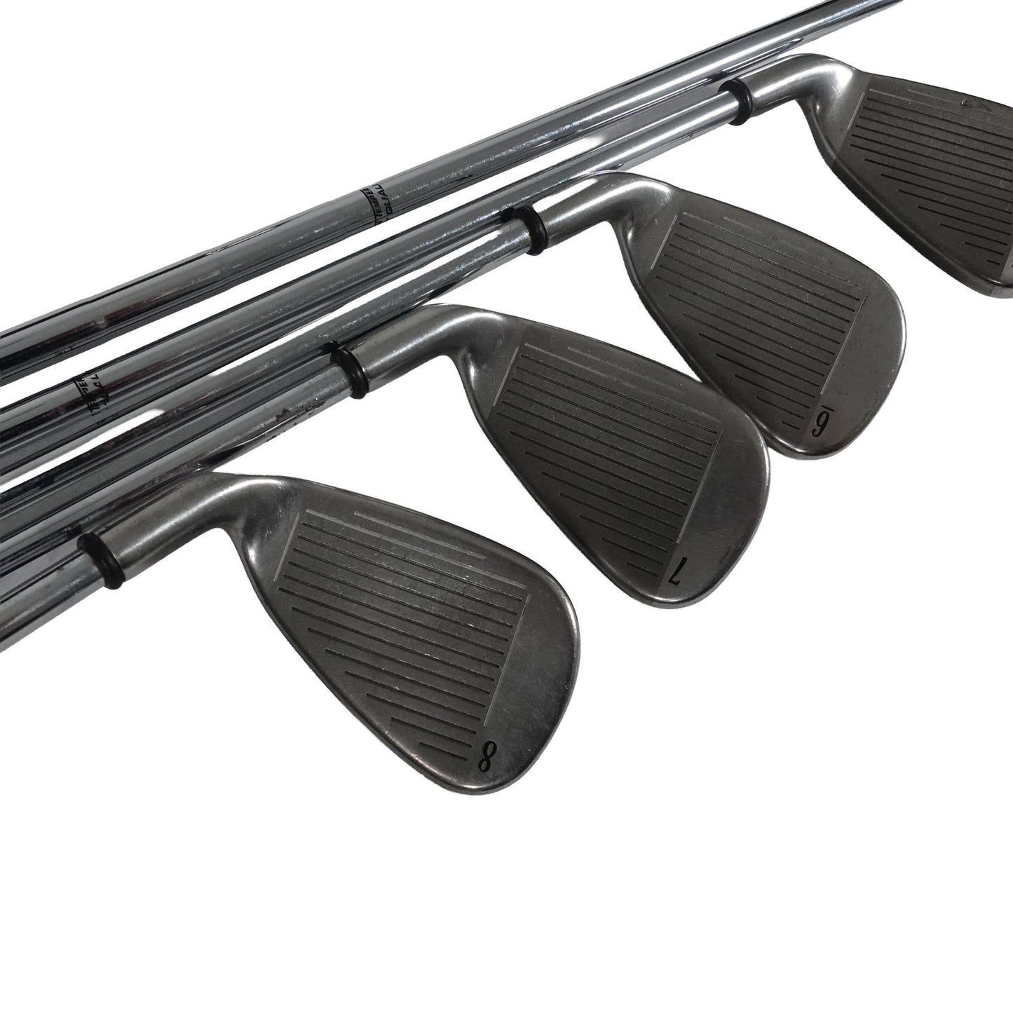Callaway Big Bertha Iron Set Uniflex Steel 4-10+PW+SW RH NEW GRIPS