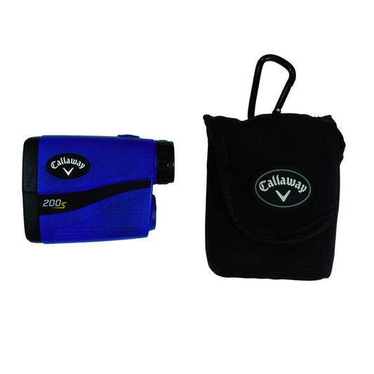 Callaway S200S Blue Laser Golf Rangefinder with Soft Case Tested
