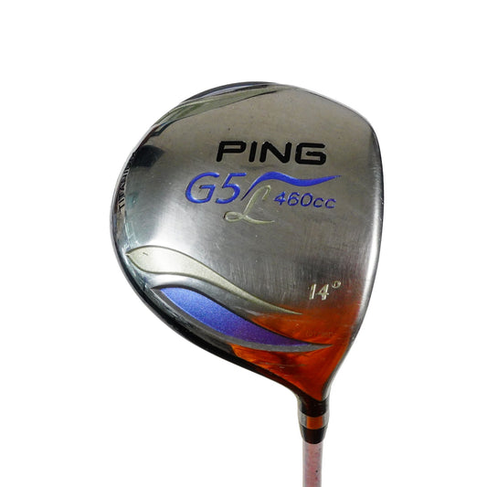 Ping G5 L 14 Degree Driver Aldila NV 55 Ladies Flex Graphite 44.5" RH NEW GRIP