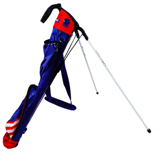 Datrek USA Stars and Stripes Blue Red Stand Carry Sunday Range Golf Bag