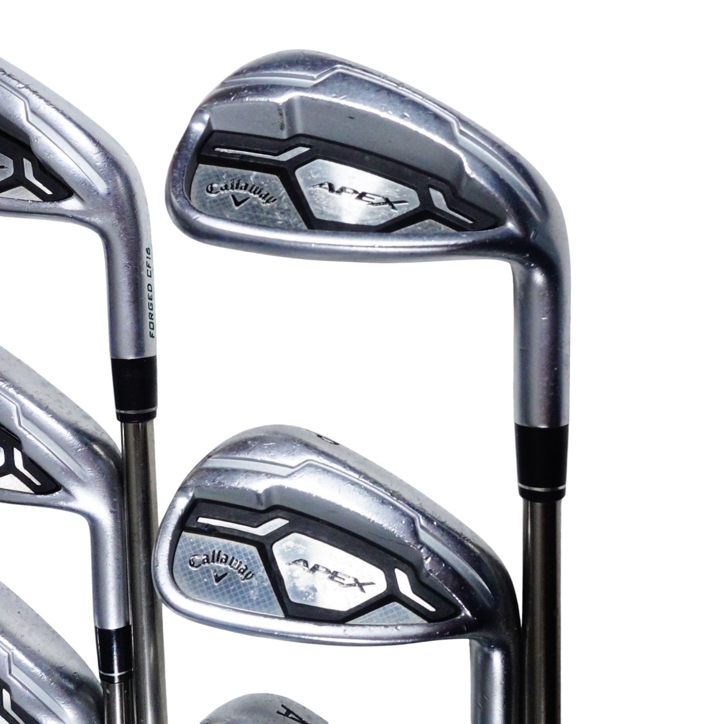 Callaway Apex CF16 Iron Set Recoil F4 Stiff Flex Graphite 6-PW+A RH