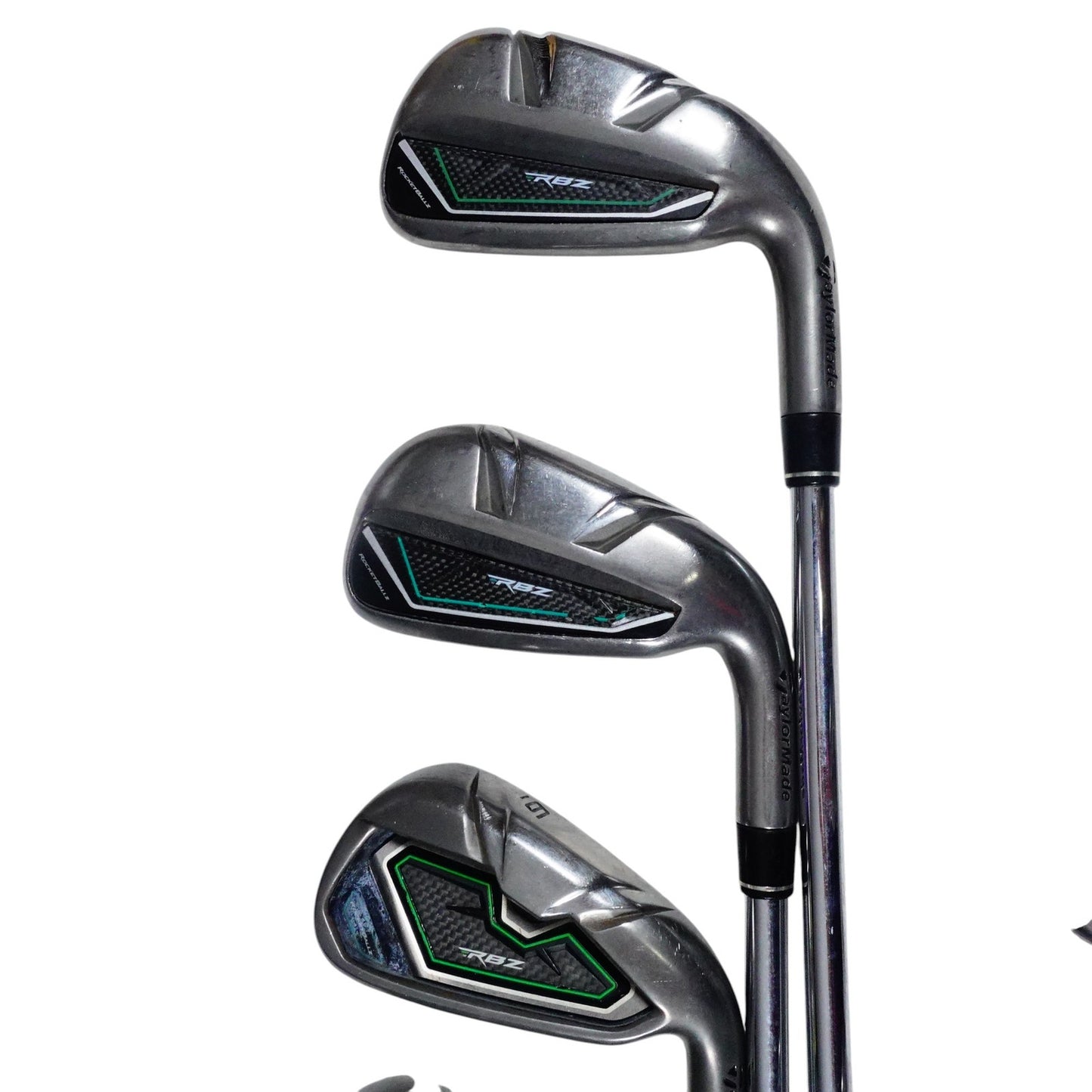 TaylorMade RBZ Iron Set Regular Flex Steel 4-PW+A+SW RH NEW GRIPS