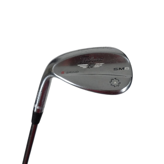 Titleist Vokey SM6 60 D 10 Lob Wedge Flex Steel 35" LH NEW GRIP